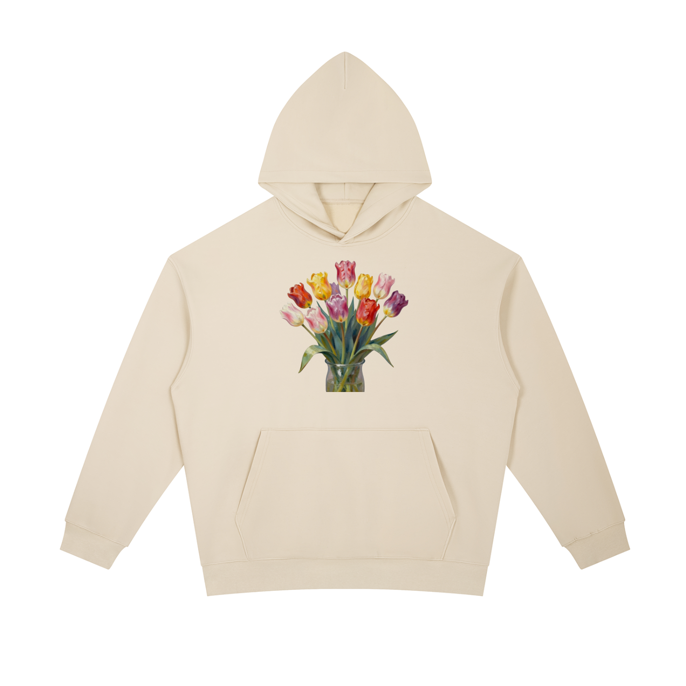 "Tulips" Essential Heavyweight Hoodie