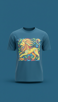 Lemon Zest Animal Motif Shirt